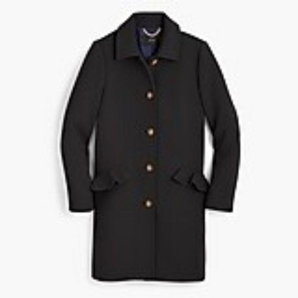 Top Coat with Ruffles